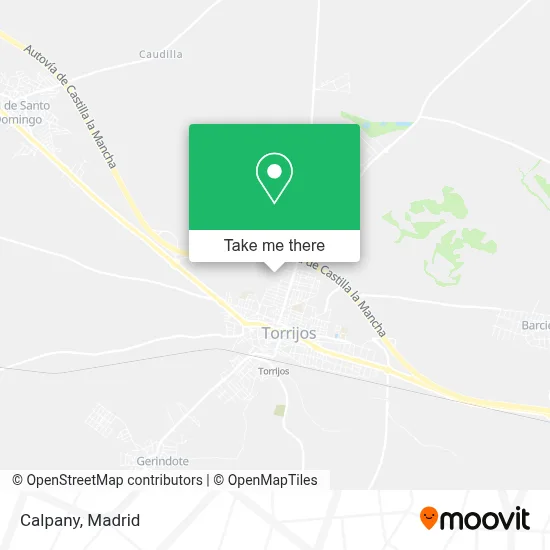 Calpany map