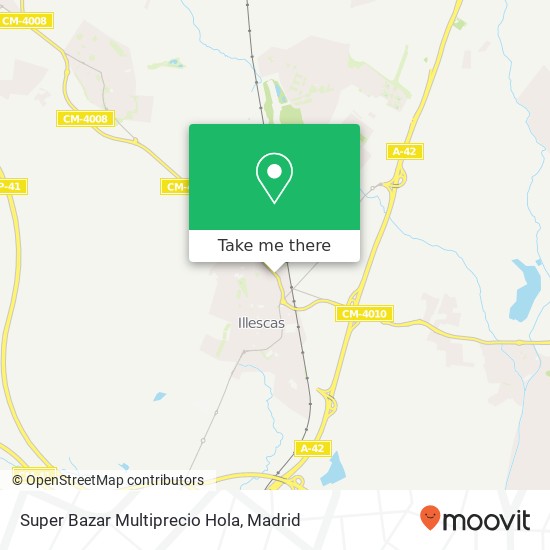 Super Bazar Multiprecio Hola map