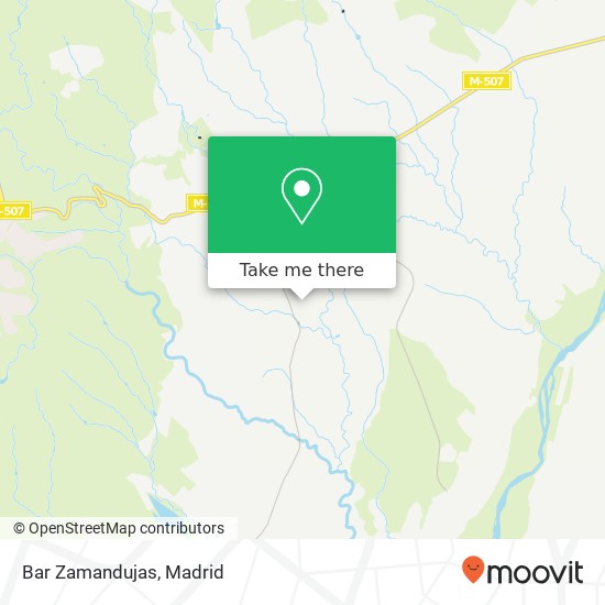 Bar Zamandujas map