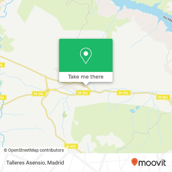 Talleres Asensio map