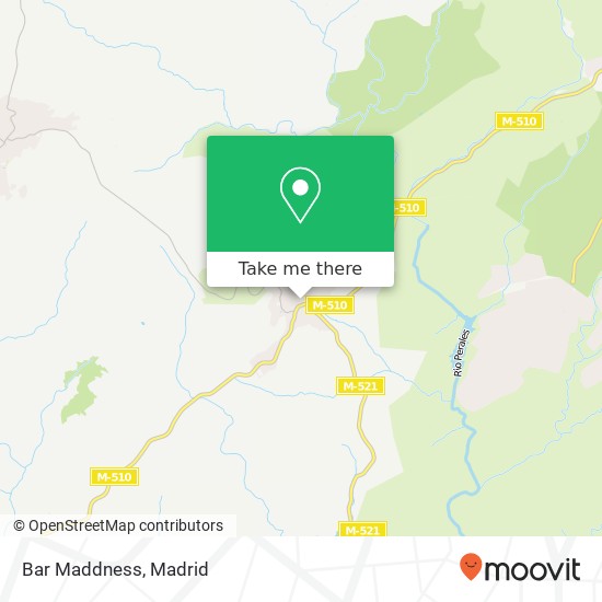 Bar Maddness map