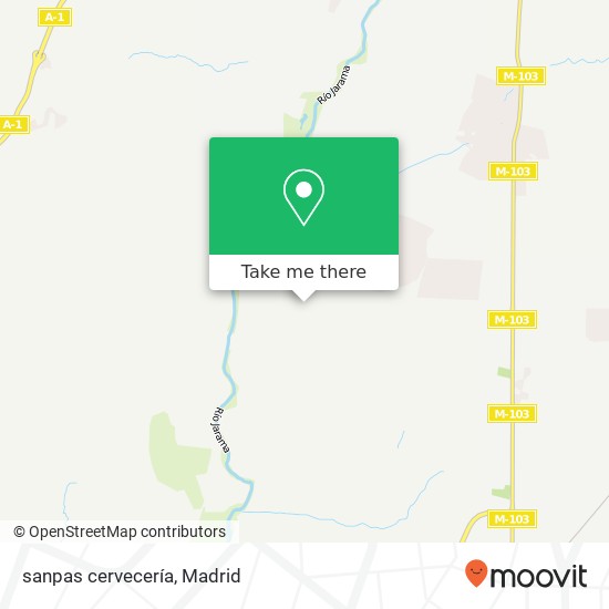 sanpas cervecería map