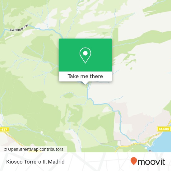 Kiosco Torrero II map