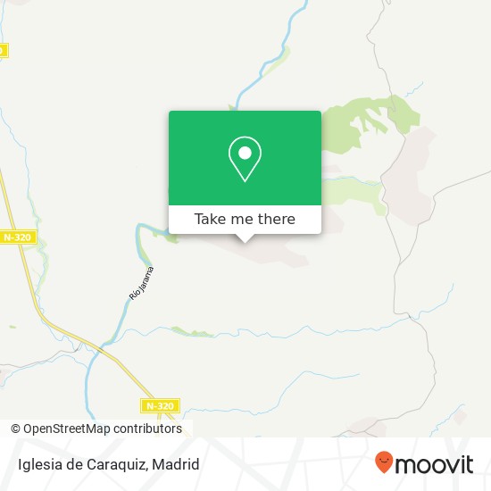 mapa Iglesia de Caraquiz