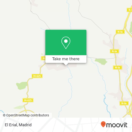 mapa El Erial