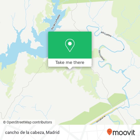 cancho de la cabeza map