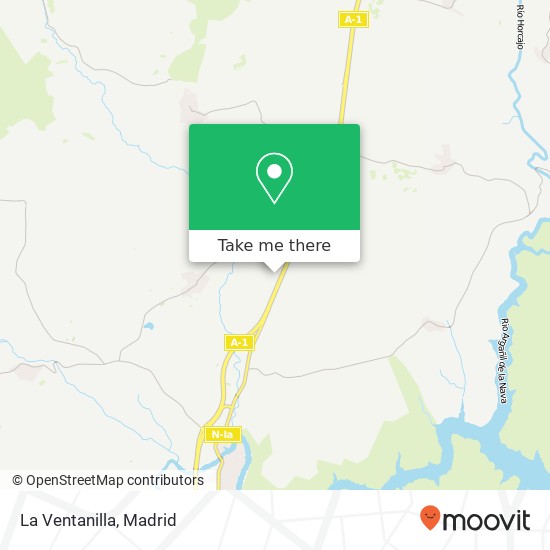 mapa La Ventanilla
