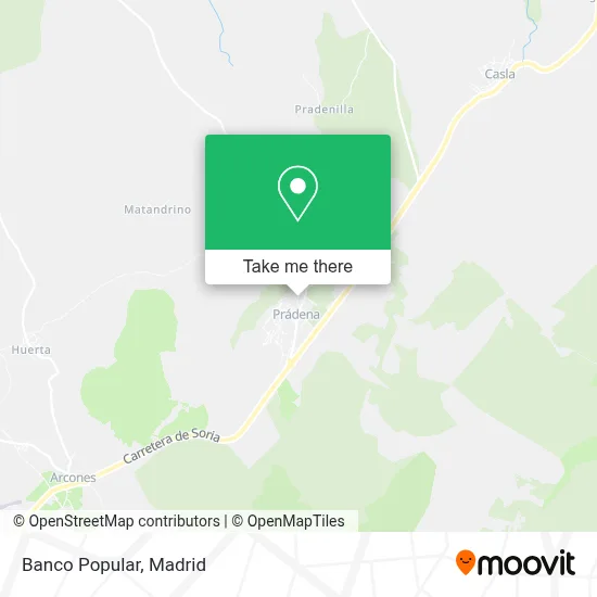 Banco Popular map