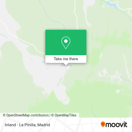 Inland - La Pinilla map