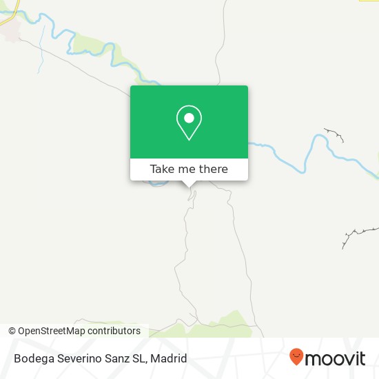 Bodega Severino Sanz SL map