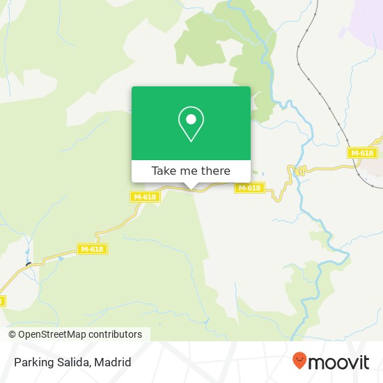 mapa Parking Salida