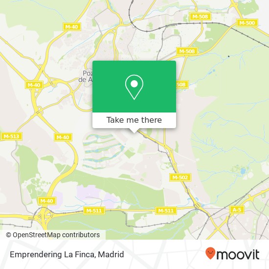 Emprendering La Finca map