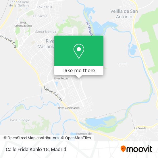 Calle Frida Kahlo 18 map