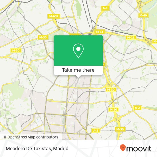 Meadero De Taxistas map