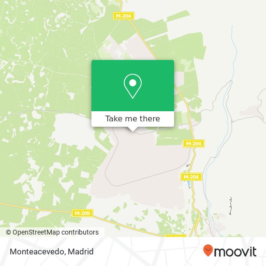 Monteacevedo map