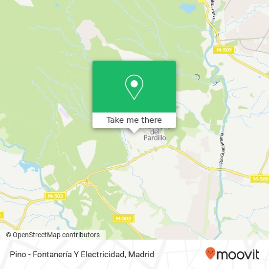 mapa Pino - Fontanería Y Electricidad