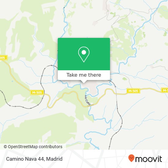 Camino Nava 44 map