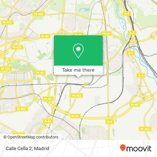 Calle Cella 2 map