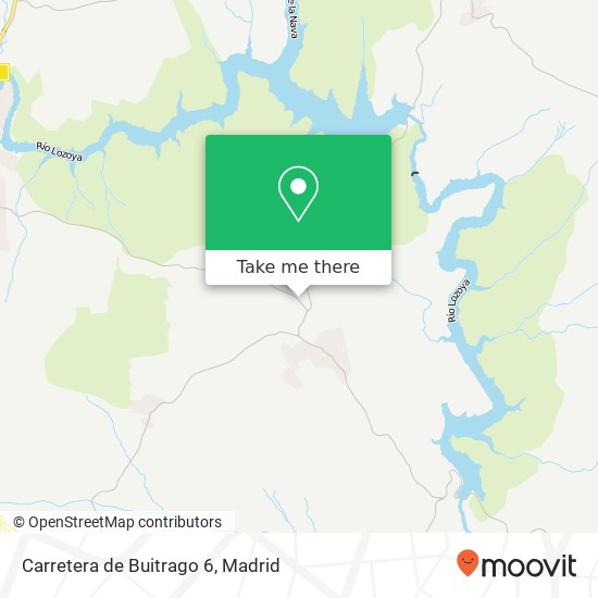 Carretera de Buitrago 6 map