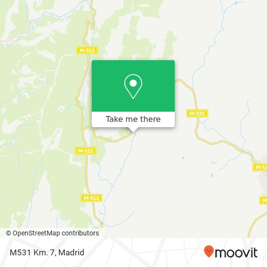 M531 Km. 7 map