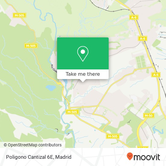Poligono Cantizal 6E map