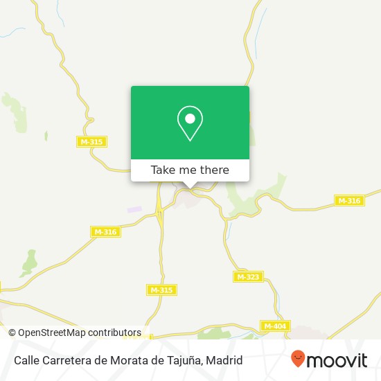 Calle Carretera de Morata de Tajuña map