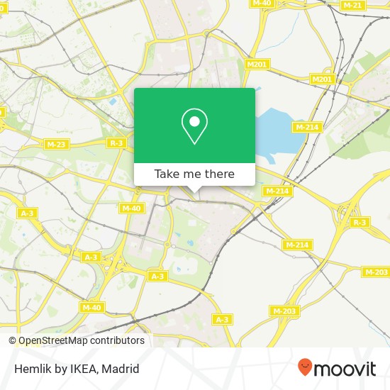 Hemlik by IKEA map
