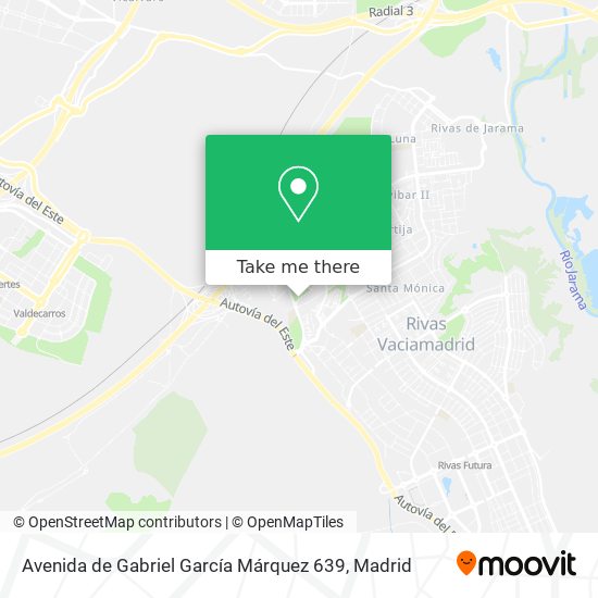 Avenida de Gabriel García Márquez 639 map