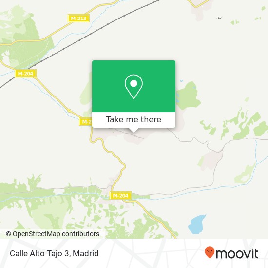 mapa Calle Alto Tajo 3