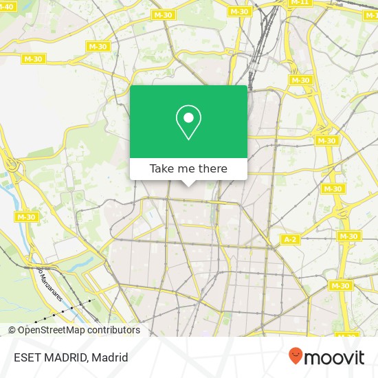 ESET MADRID map