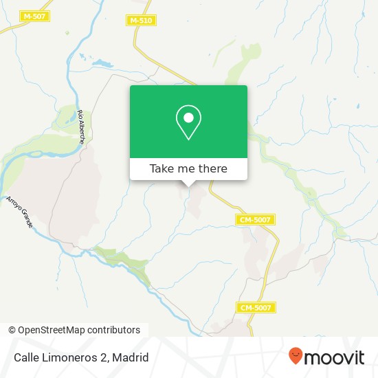 mapa Calle Limoneros 2