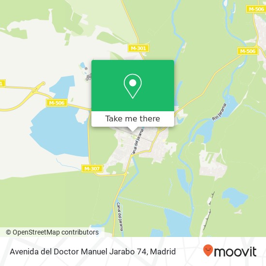 Avenida del Doctor Manuel Jarabo 74 map