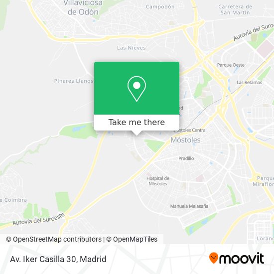 mapa Av. Iker Casilla 30