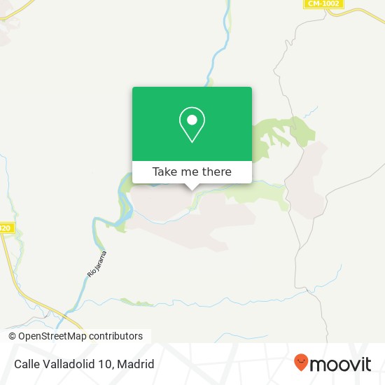 mapa Calle Valladolid 10