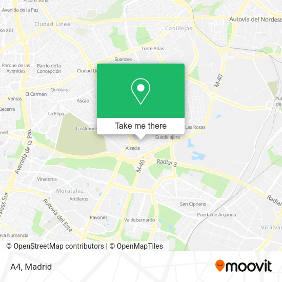mapa A4