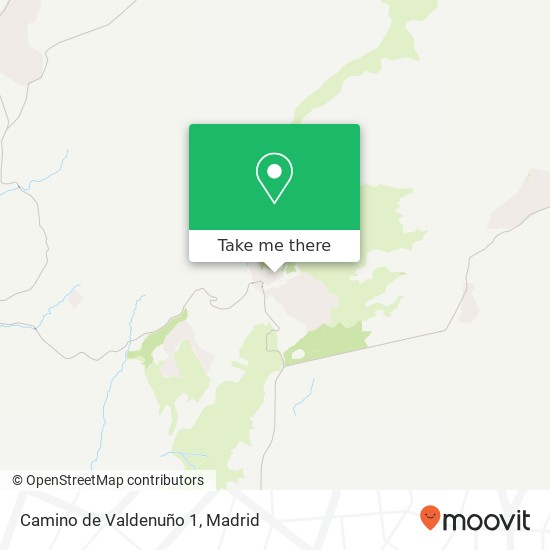 Camino de Valdenuño 1 map