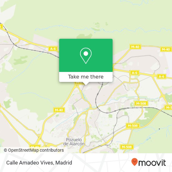 Calle Amadeo Vives map