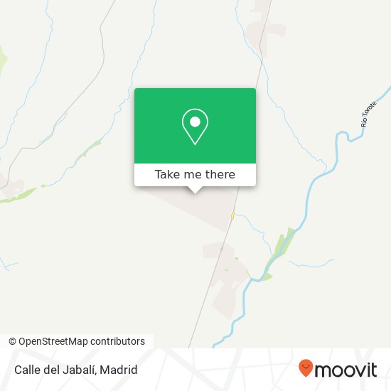 Calle del Jabalí map