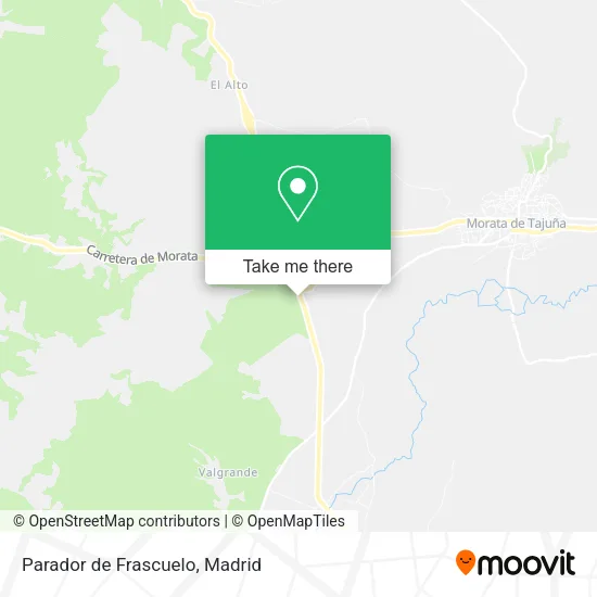 Parador de Frascuelo map
