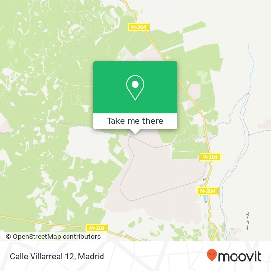 mapa Calle Villarreal 12