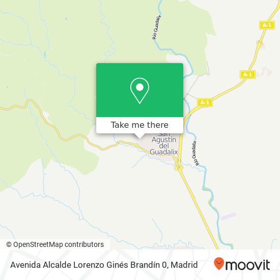 mapa Avenida Alcalde Lorenzo Ginés Brandín 0