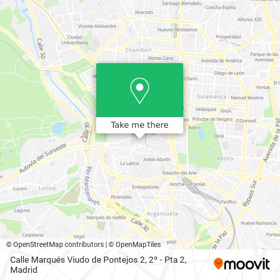 Calle Marqués Viudo de Pontejos 2, 2º - Pta 2 map