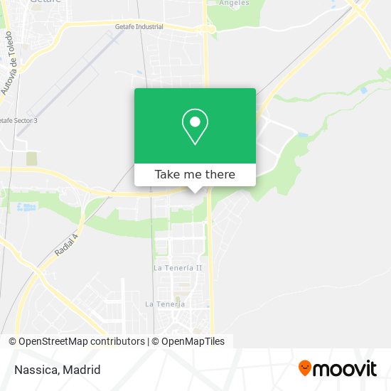 How to get to Nassica Getafe by Bus, Train or