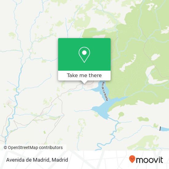 Avenida de Madrid map