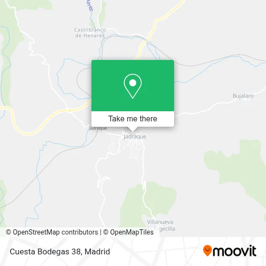 Cuesta Bodegas 38 map
