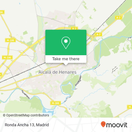 Ronda Ancha 13 map