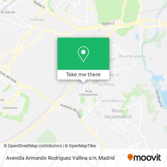 Avenida Armando Rodriguez Vallina s / n map