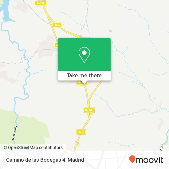 Camino de las Bodegas 4 map