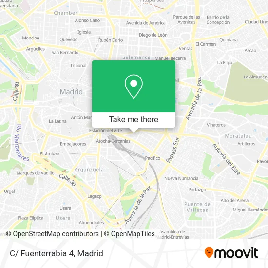 C/ Fuenterrabia 4 map