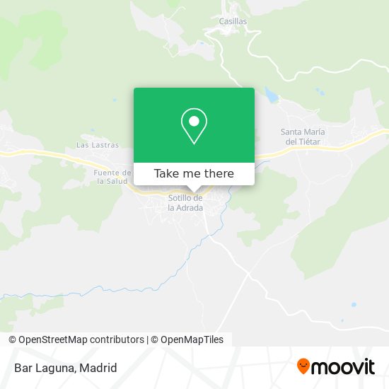 Bar Laguna map